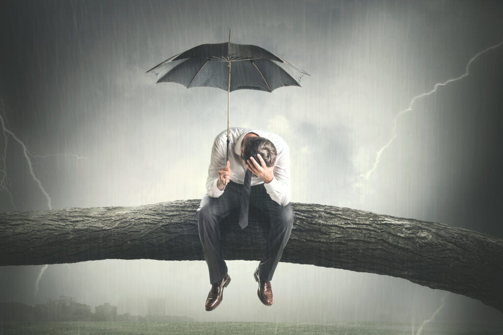 Depression Männer und Therapeutisches Boxen