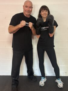 Beim Therapeutischen Boxen mit Anna 